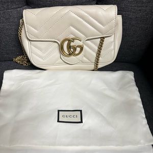 Gucci Marmont Leather Super Mini Bag